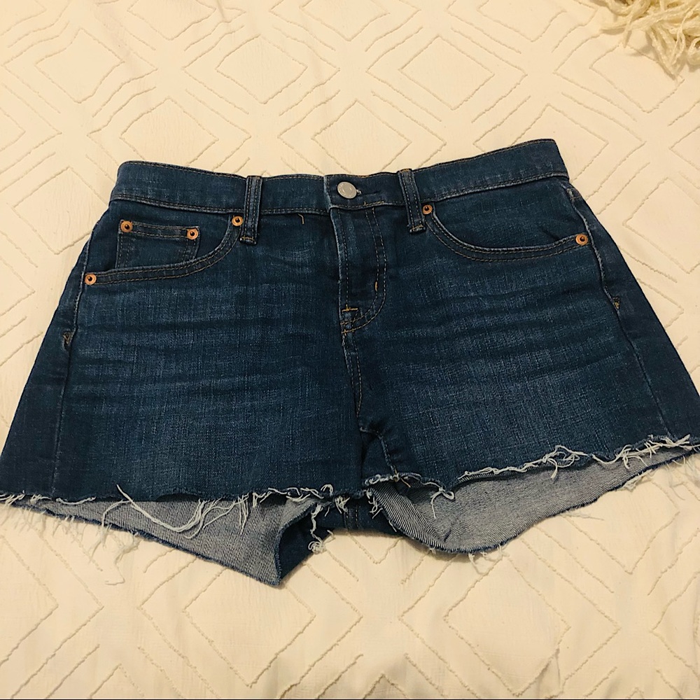 GAP 4'' High Rise Denim Shorts